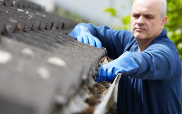 cleaning and inspecting Totley Brook roofs
